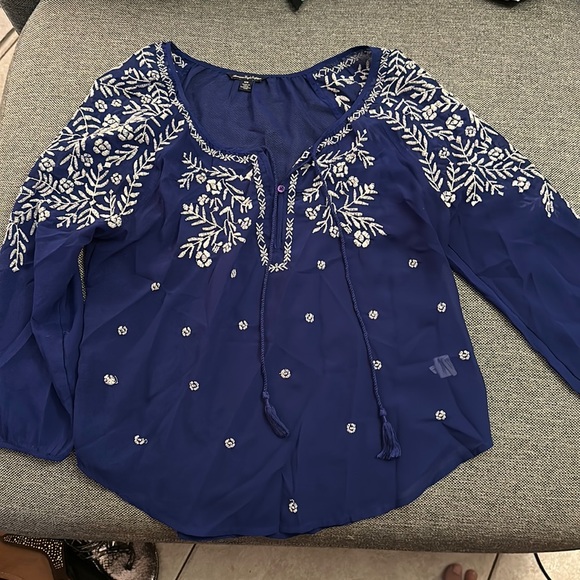 American eagle outfitters medium sheer top - Picture 1 of 4